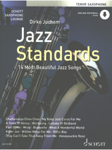 Jazz Standards For Tenor Saxophone (book/CD)