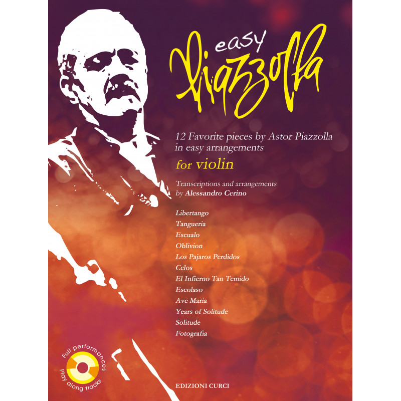 Easy Piazzolla - For Violin  (libro/CD MP3)