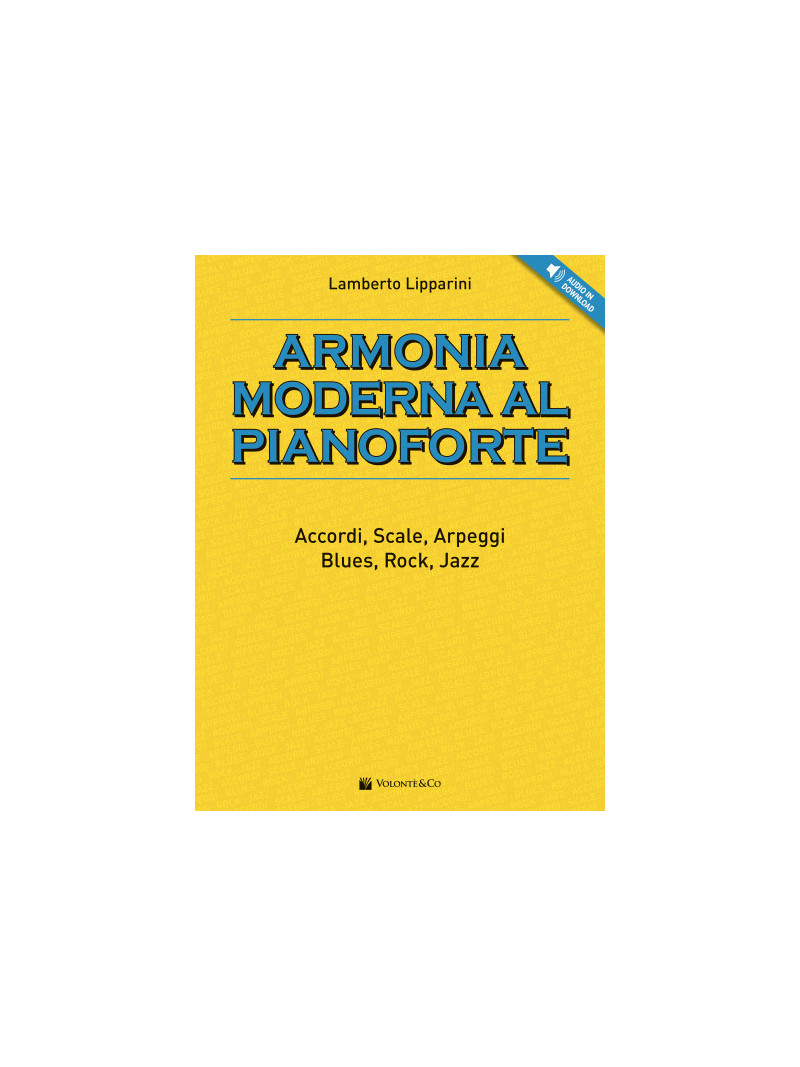 Armonia moderna al pianoforte (libro/Audio Download)