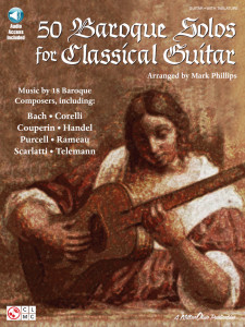 50 Baroque Solos For Classical Guitar (libro & Audio Online)