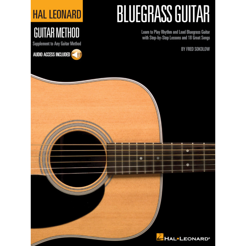 Hal Leonard Bluegrass Guitar Method (book/CD)