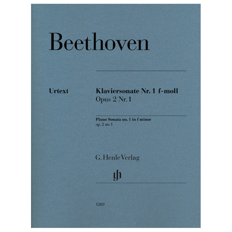 Ludwig van Beethoven: Klaviersonate no. 1- f minor op. 2 no. 1