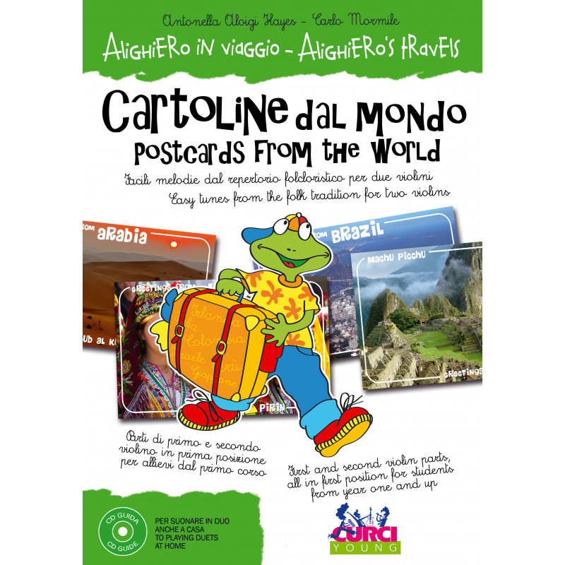 Alighiero in viaggio - Cartoline dal mondo (libro/CD)