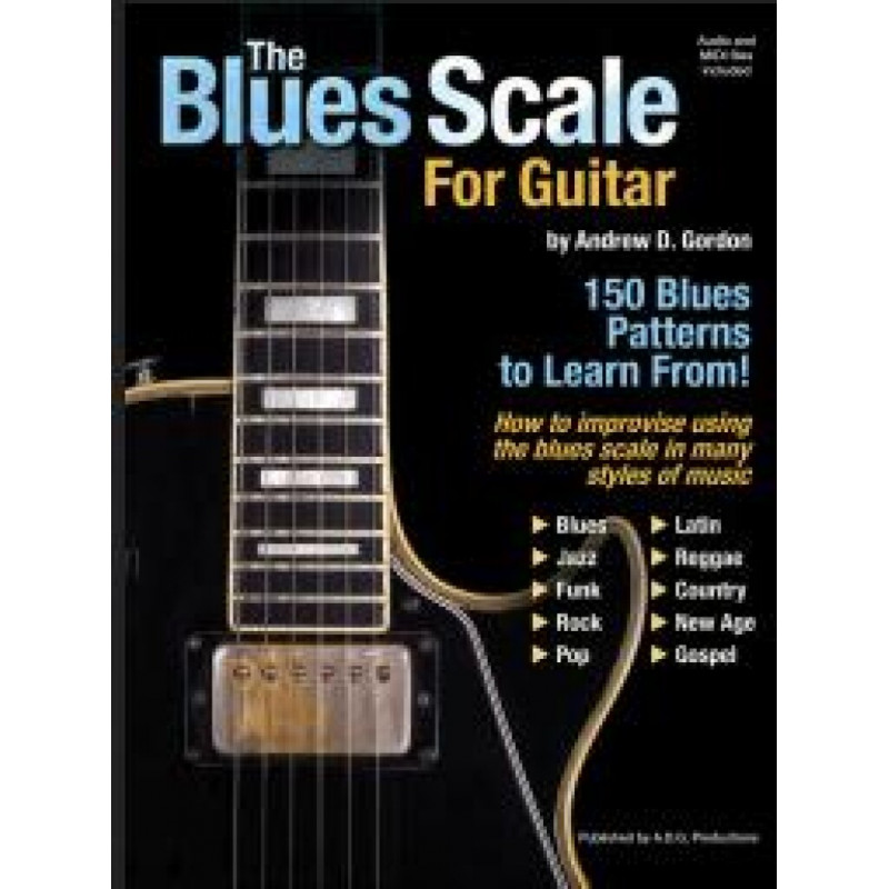 andrew gordon Blues Scale for Guitar www.birdlandjazz.it