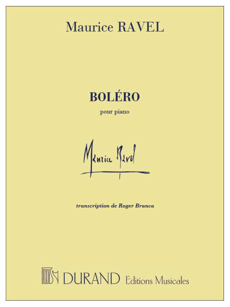 Maurice Ravel - Bolero (Pour Piano)