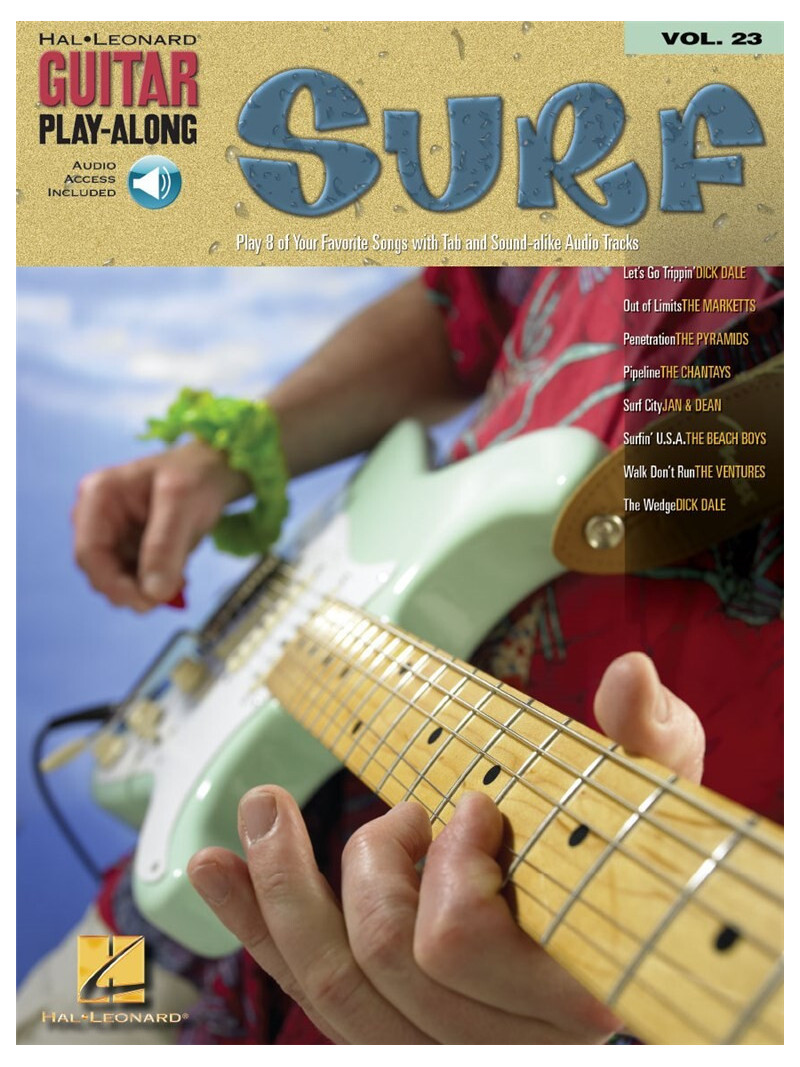 Surf Guitar: Guitar Play-Along Volume 23 (book/CD)