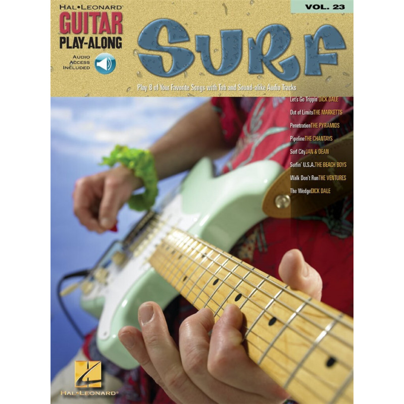 Surf Guitar: Guitar Play-Along Volume 23 (book/CD)