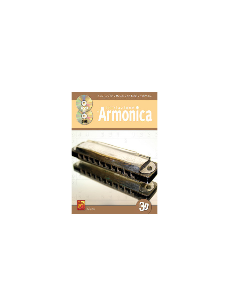 Iniziazione all'armonica in 3D (libro/CD/DVD)