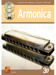Iniziazione all'armonica in 3D (libro/CD/DVD)