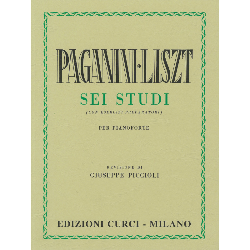 6 Studi da Paganini