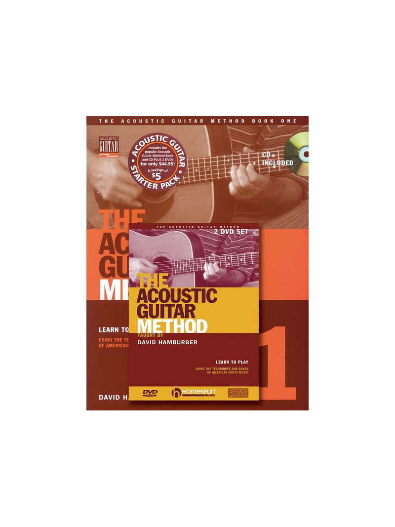 The Acoustic Guitar Method - Book 1 (book/CD/DVD)