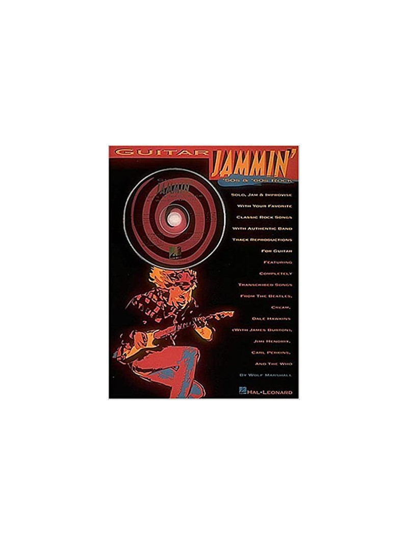 '50s & '60s Rock Guitar Jammin' (book/CD play-along)