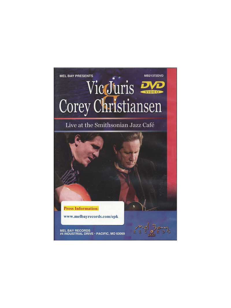 Vic Juris & Corey Christiansen – Live At The Smithsonian Jazz Café (DVD)