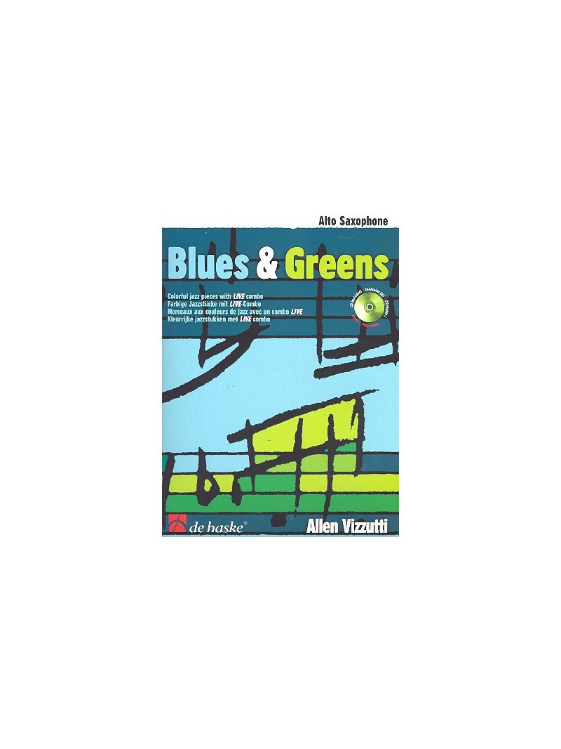 Allen Vizzutti: Blues & Greens - Alto Saxophone (Book/CD)