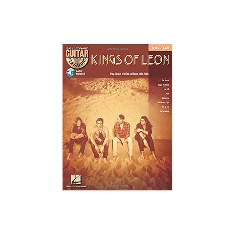 Kings of Leon: Guitar Play-along Vol. 142  (book/CD)