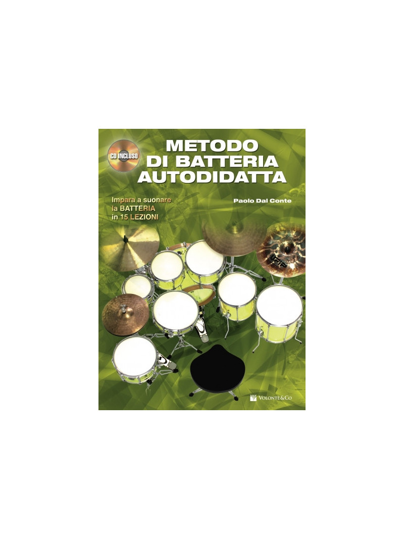 Metodo di Batteria Autodidatta (libro/CD)