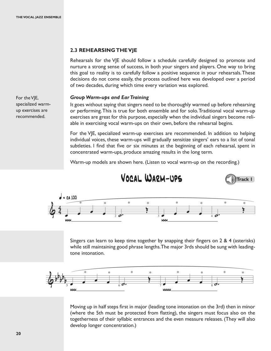 The Vocal Jazz Ensemble (book/CD)