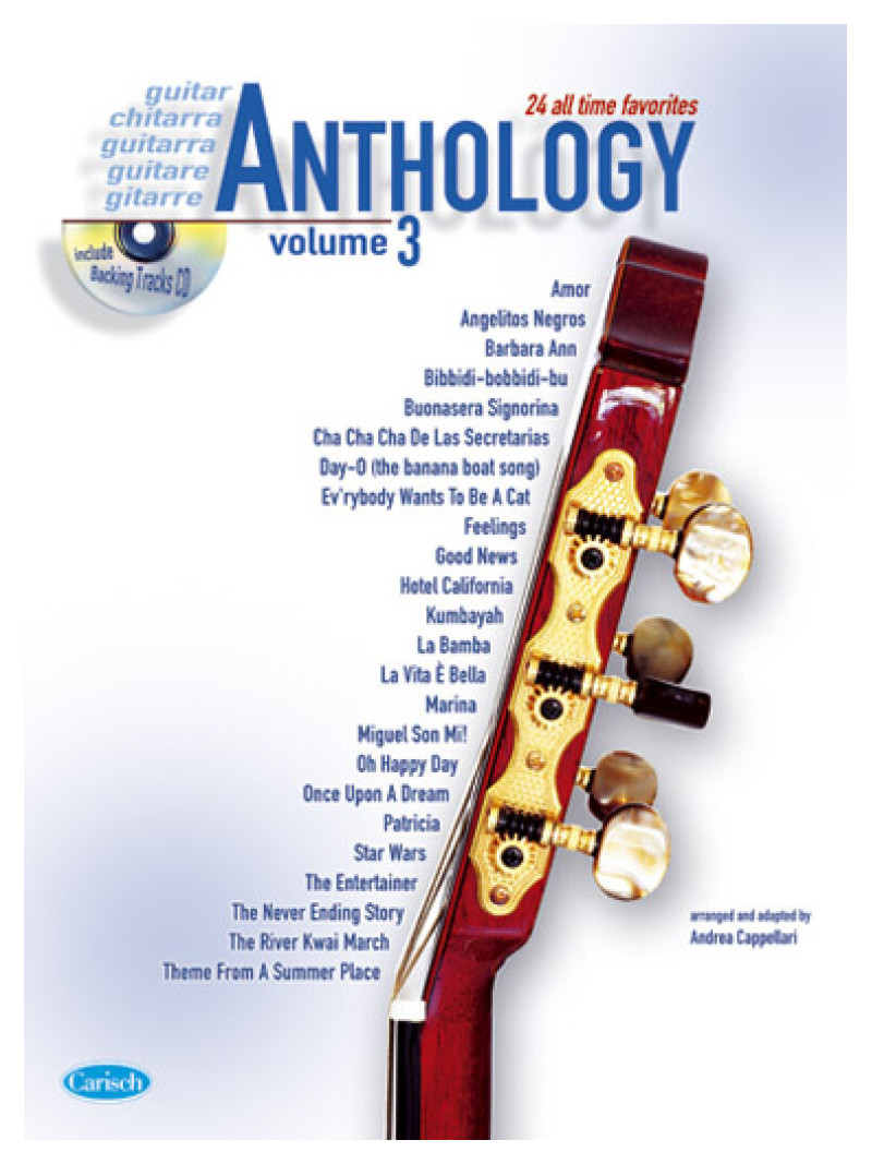 Anthology: 24 All Time Favorites Chitarra 3 (libro/CD)