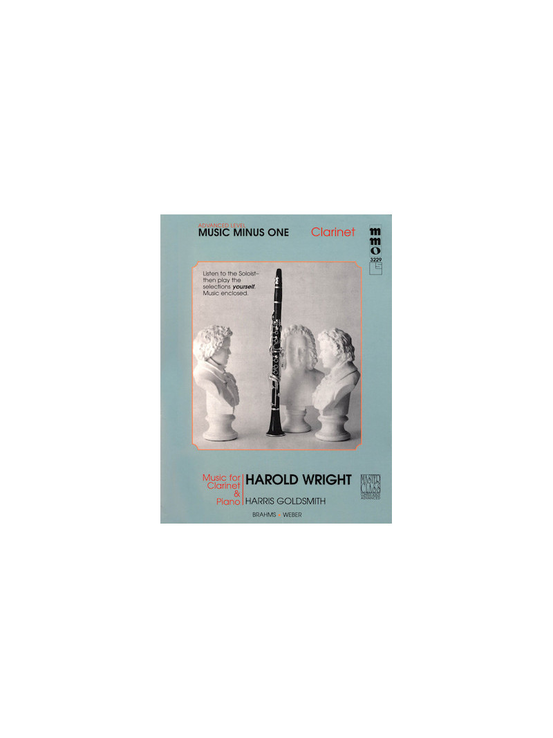 Advanced Clarinet Solos Volume IV - Music Minus One (book/CD)