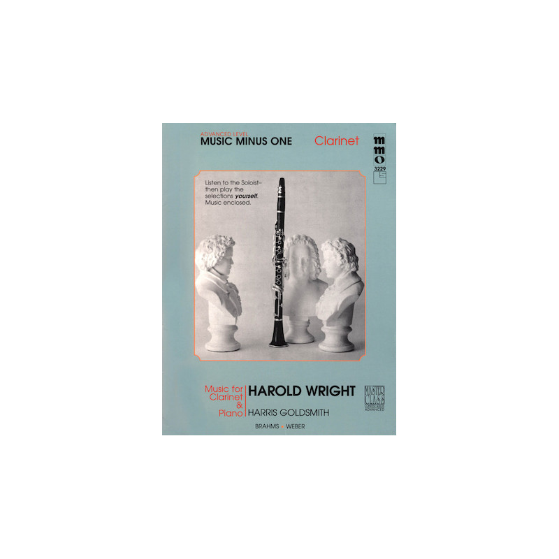 Advanced Clarinet Solos Volume IV - Music Minus One (book/CD)