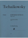 Tchaikovsky - Twelve Piano Pieces Op. 40