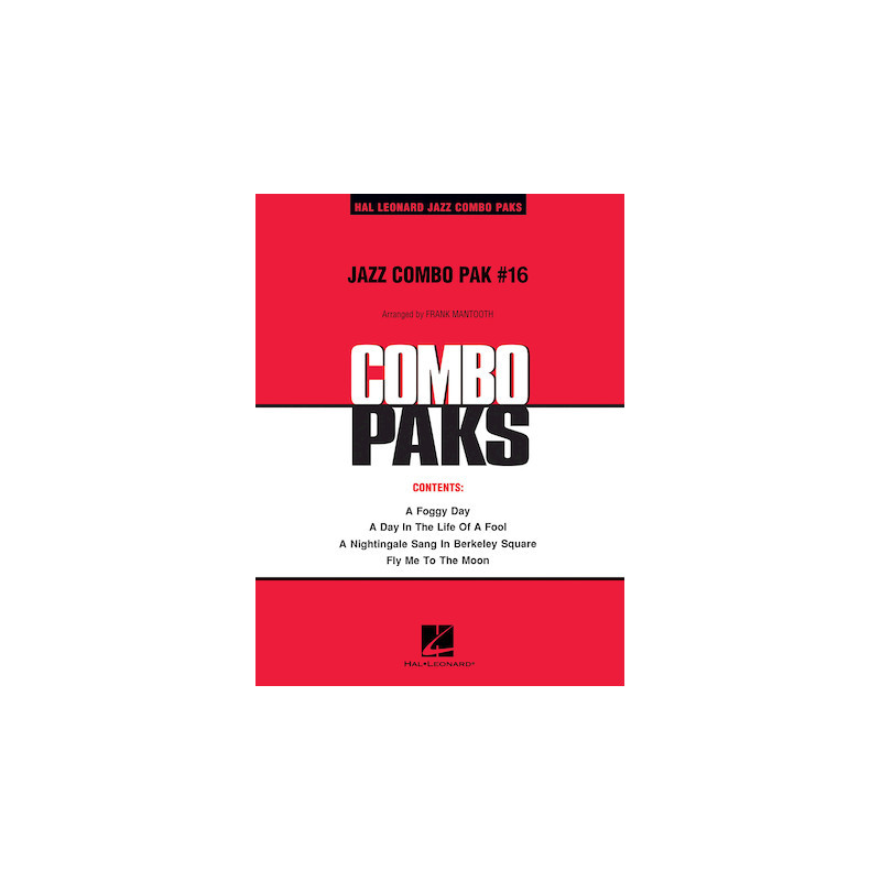 Jazz Combo Pak 16 (book/CD)