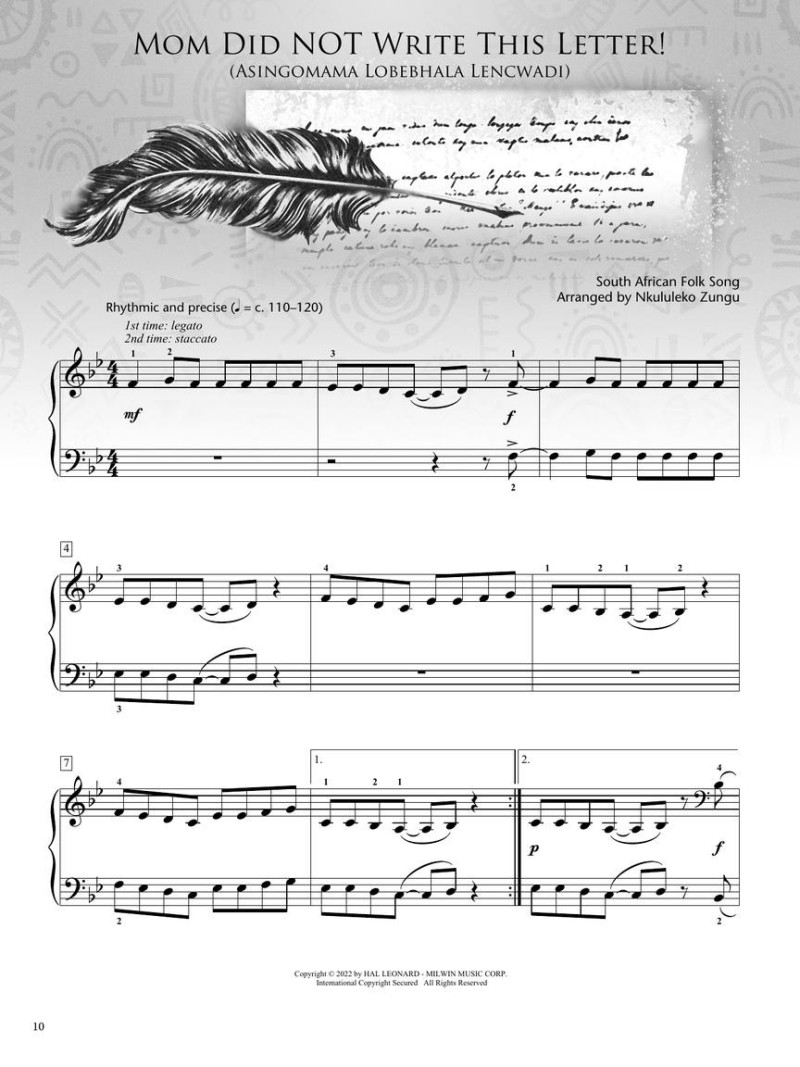 South African Folk Songs Collection