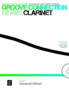 Groove Connection – Clarinet: Major Scales, Arpeggios (Book/CD)