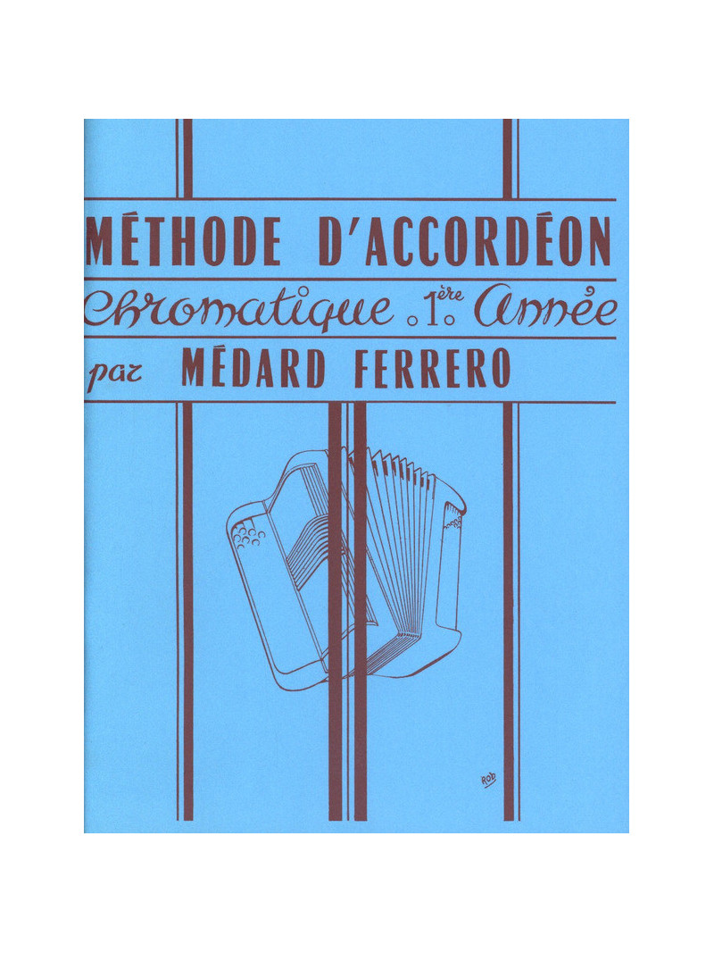 Méthode d'accordéon chromatique -1ère année
