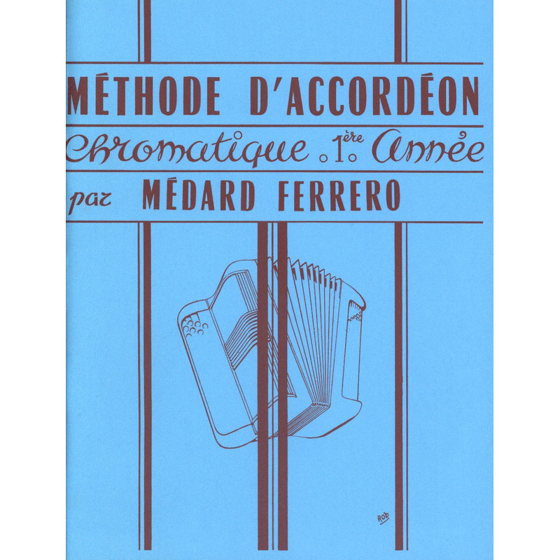 Méthode d'accordéon chromatique -1ère année
