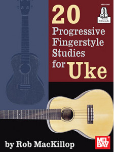 20 Progressive Fingerstyle Studies for Uke (book/Online Audio)