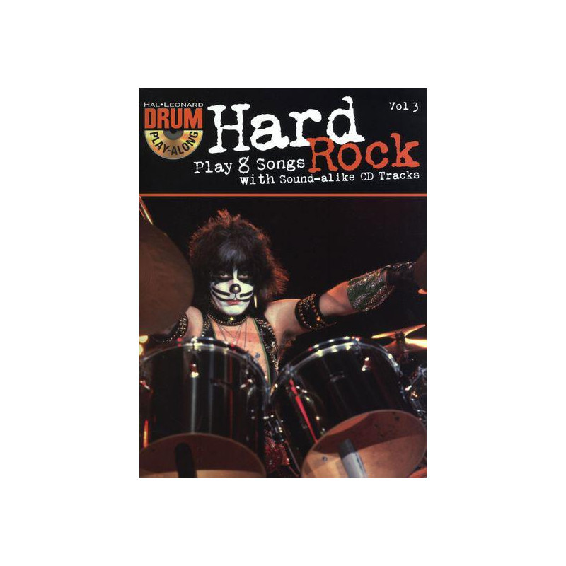 Hard Rock: Drum Play Along Volume 3 (book/CD)