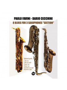 8 Blues for 3 Saxophones “Section” (libro/Download)