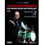 The 40 Rudiments for Snare Drum and Drumset (libro/Audio Online)