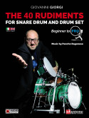The 40 Rudiments for Snare Drum and Drumset (libro/Audio Online)