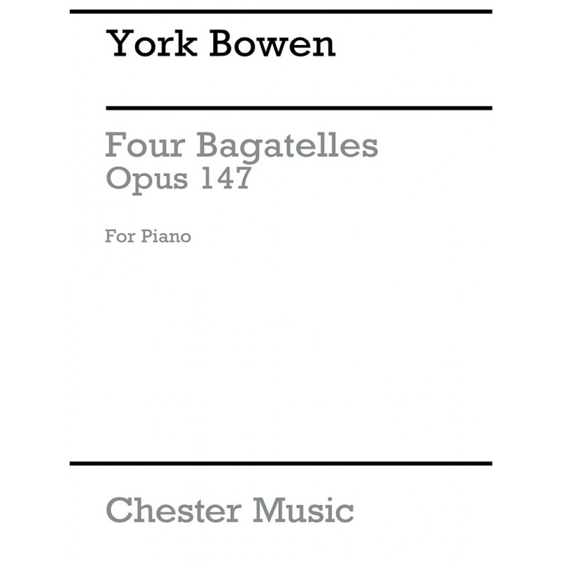 Four Bagatelles Opus 147