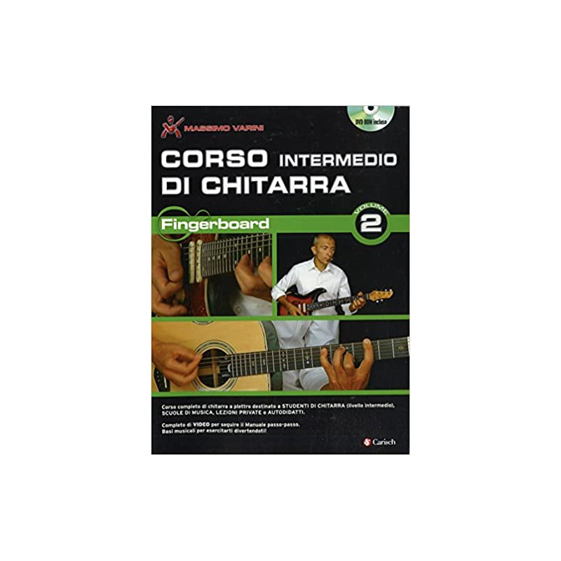 Corso Intermedio per chitarra – Fingerboard vol. 2 (Libro/Video On Web)
