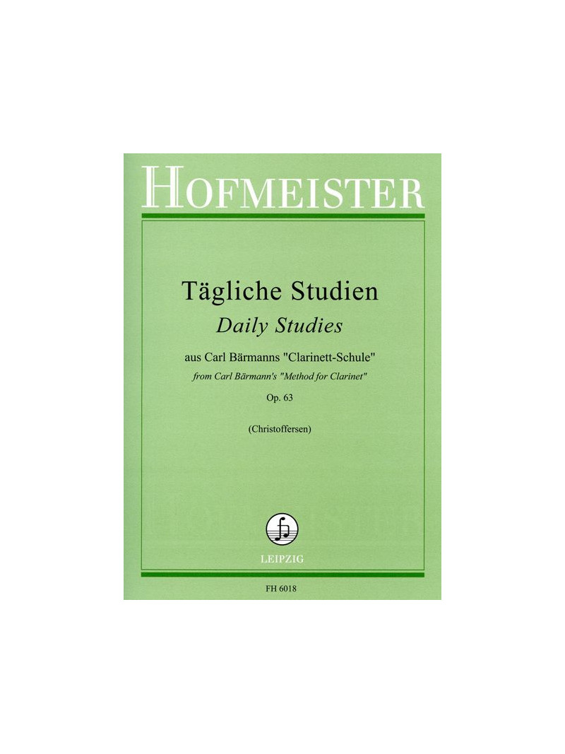 Tagliche Studien (Daily Studies) Op. 63