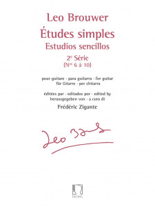Leo Brouwer - Estudios Sencillos (2e Serie No. 6 a 10)