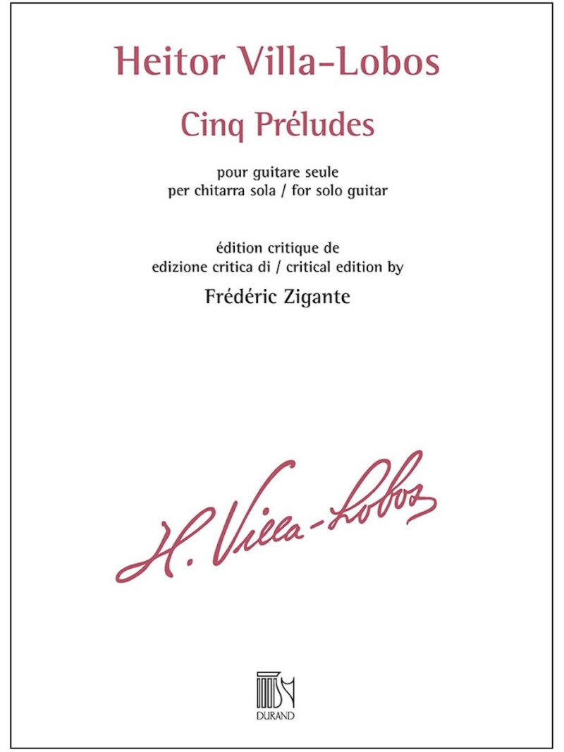 Heitor Villa-Lobos - Cinq Preludes