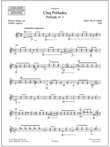 Heitor Villa-Lobos - Cinq Preludes