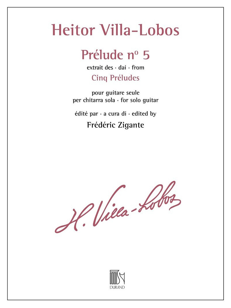 Heitor Villa-Lobos - Prelude n° 5