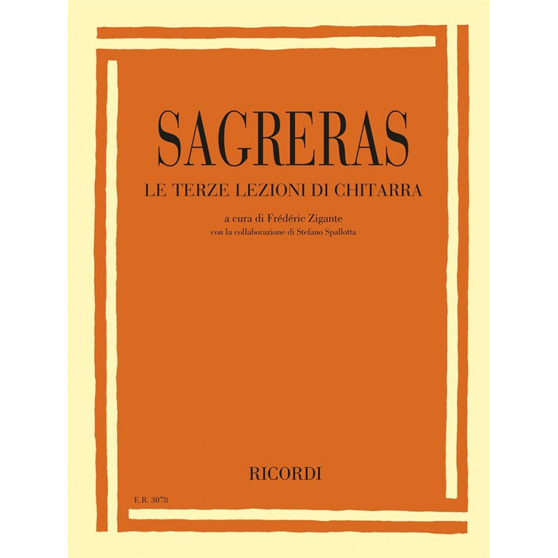 Sagreras - Le Terze Lezioni di Chitarra