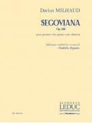 Darius Milhaud - Segoviana Op. 366 (Pour Guitare)