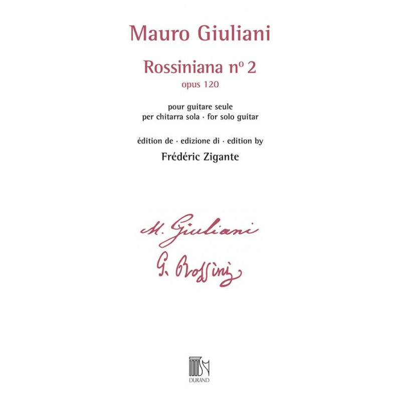 Mauro Giuliani - Rossiniana n° 2 (Opus 120)