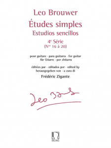 Leo Brouwer - Estudios Sencillos (4e Serie No. 16 a 20)