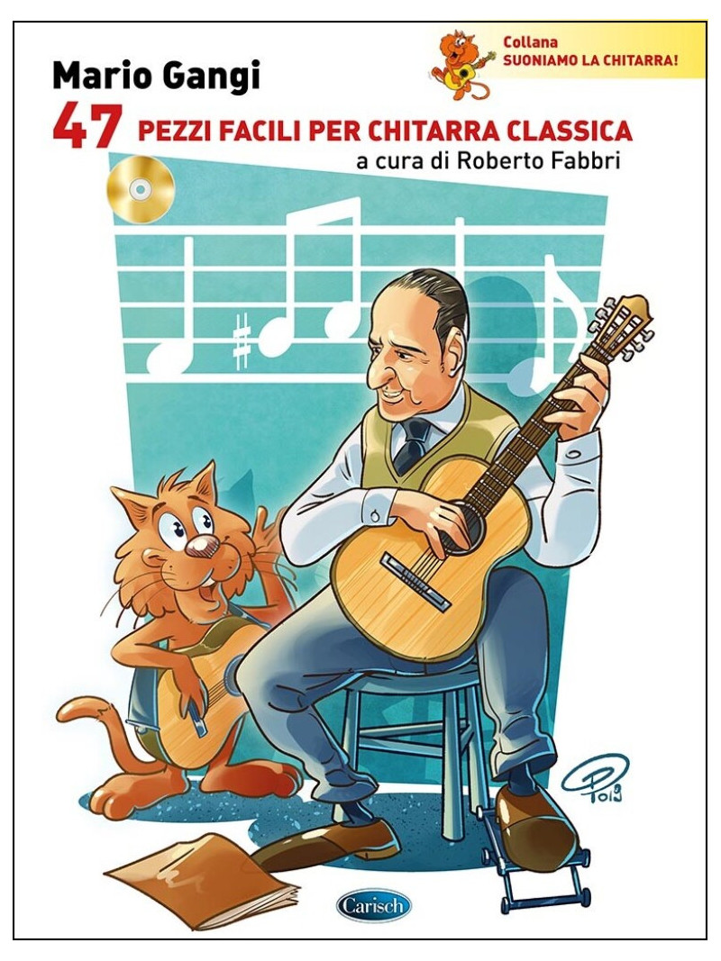 47 pezzi facili per chitarra classica (libro/CD)