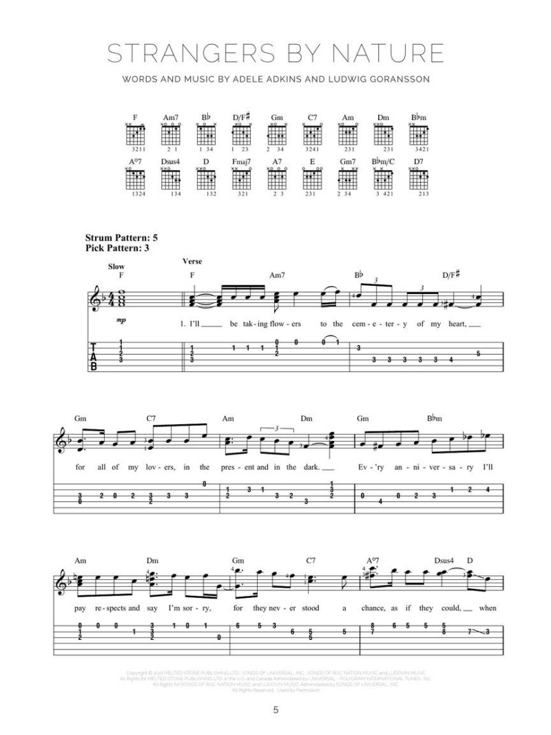 Adele - 30 (Easy Guitar)