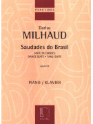Darius Milhaud - Saudades do Brasil (score)