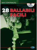 28 Ballabili facili per Sax contralto (libro/CD)